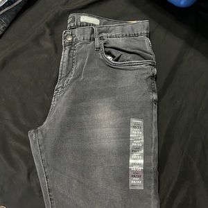 Faded black men jeans